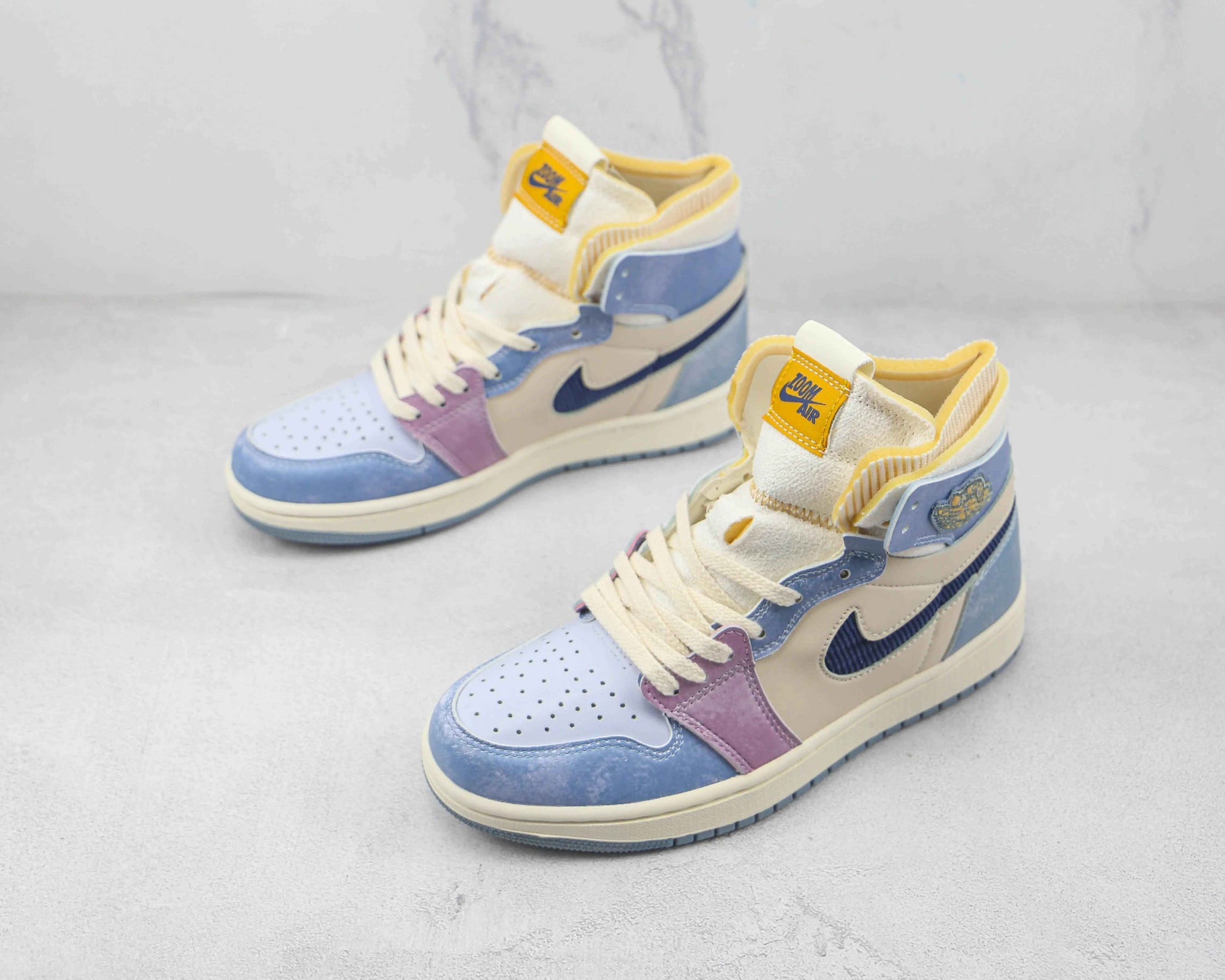Custom Air Jordan 1 Zoom CMFT Celestine Blue DQ5091 041