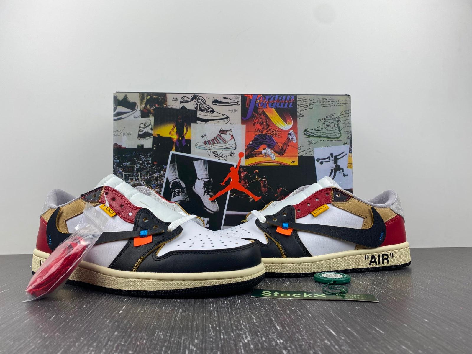 Custom Air Jordan 1  x OFF-W sneakerhypesusa