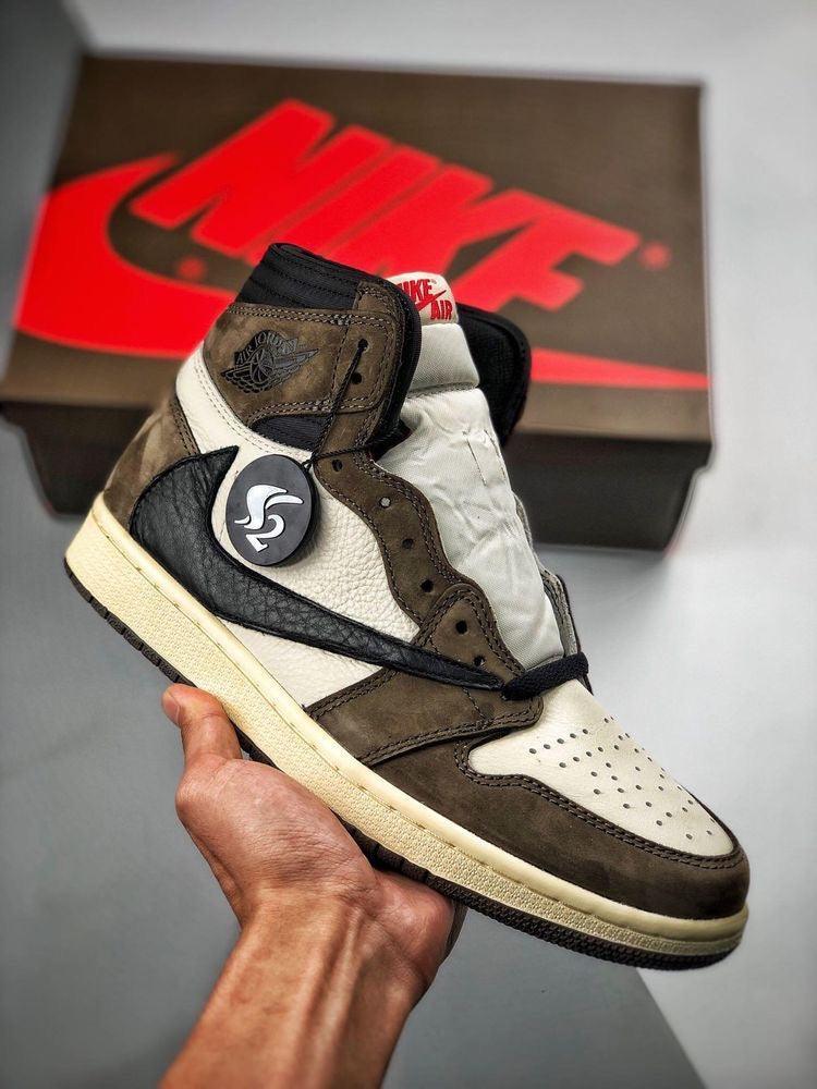 Custom Air Jordan 1 x Travis Scott AJ1 - sneakerhypesusa