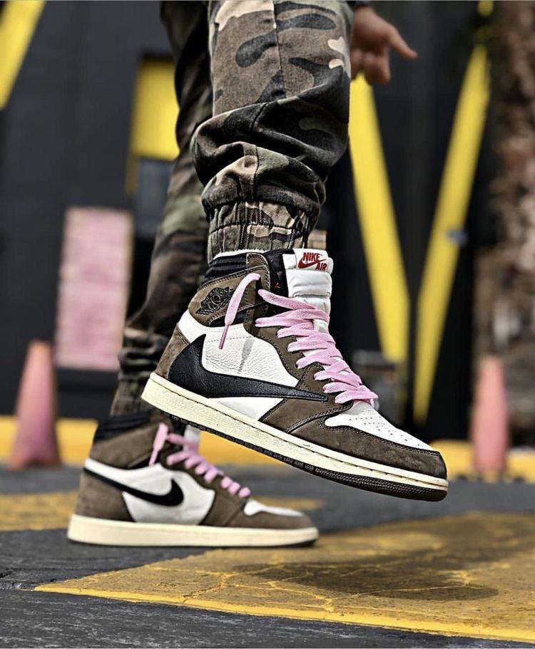 Custom Air Jordan 1 x Travis Scott AJ1 - sneakerhypesusa