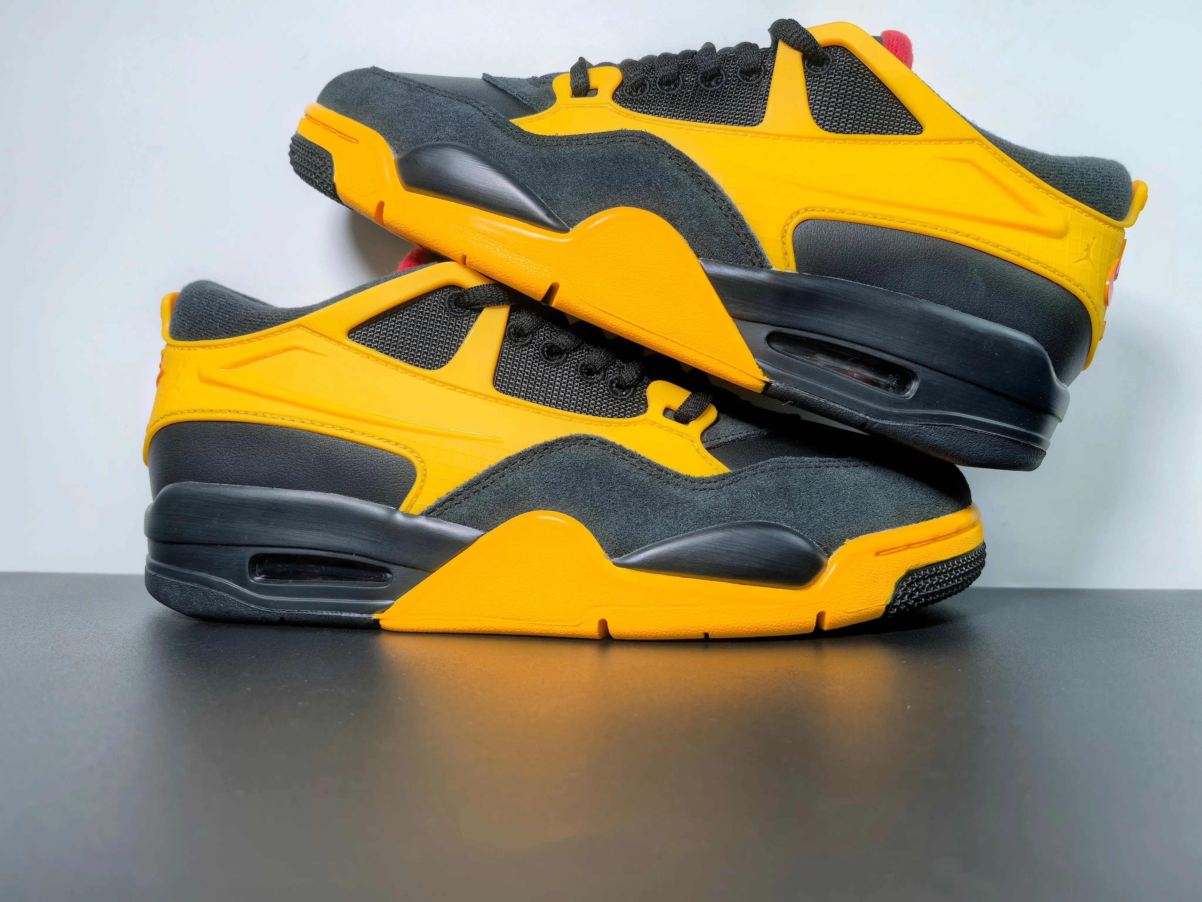 Custom Air Jordan 4 RM “Bruce Lee” FQ7939-007 Sneakerhill