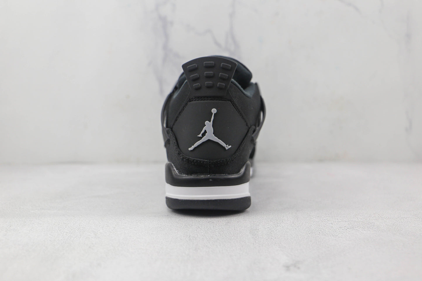 Custom Air Jordan 4 Retro Olive Canvas