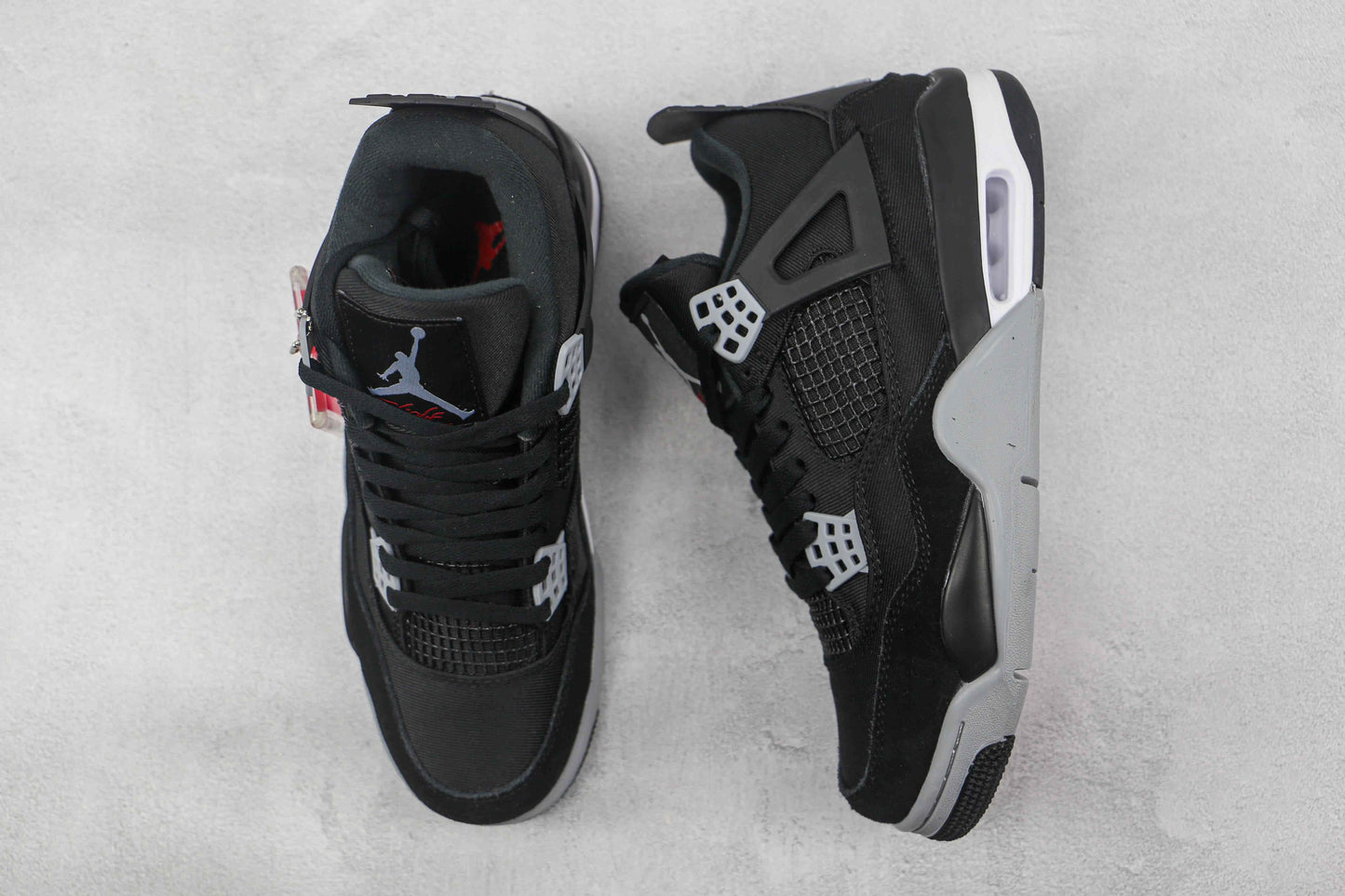 Custom Air Jordan 4 Retro Olive Canvas