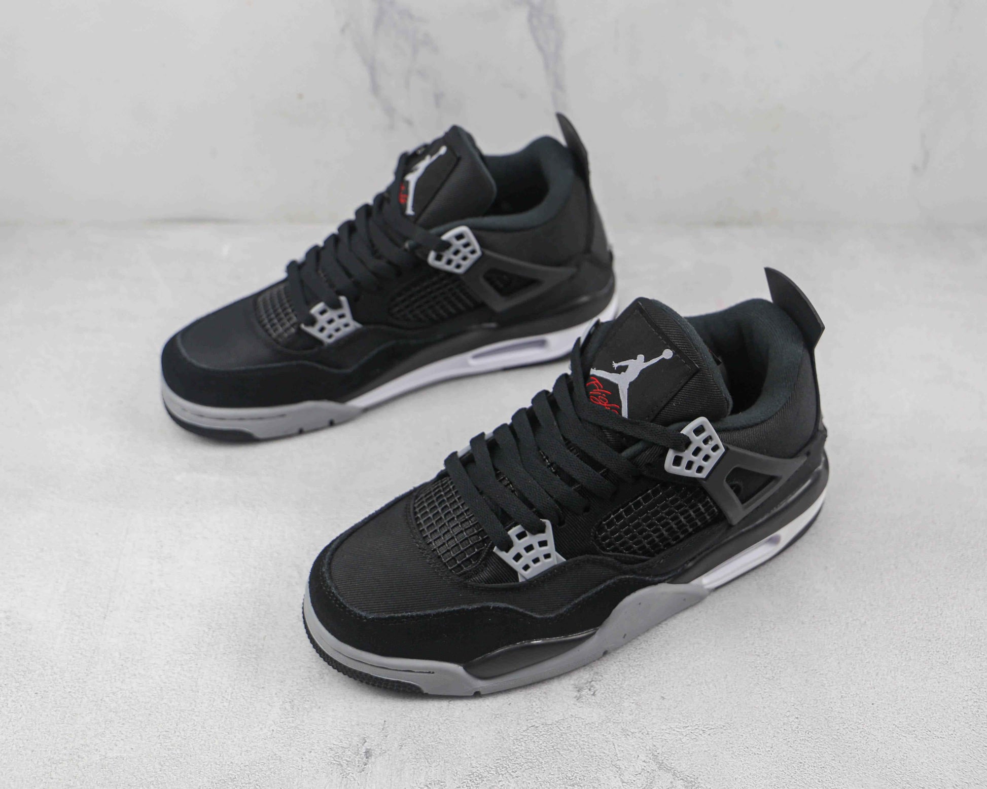 Custom Air Jordan 4 Retro Olive Canvas