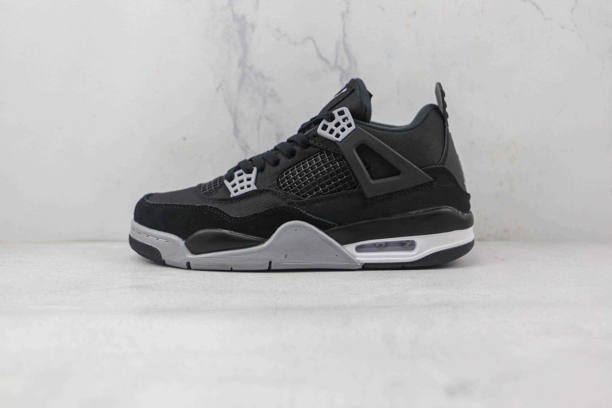 Custom Air Jordan 4 Retro Olive Canvas