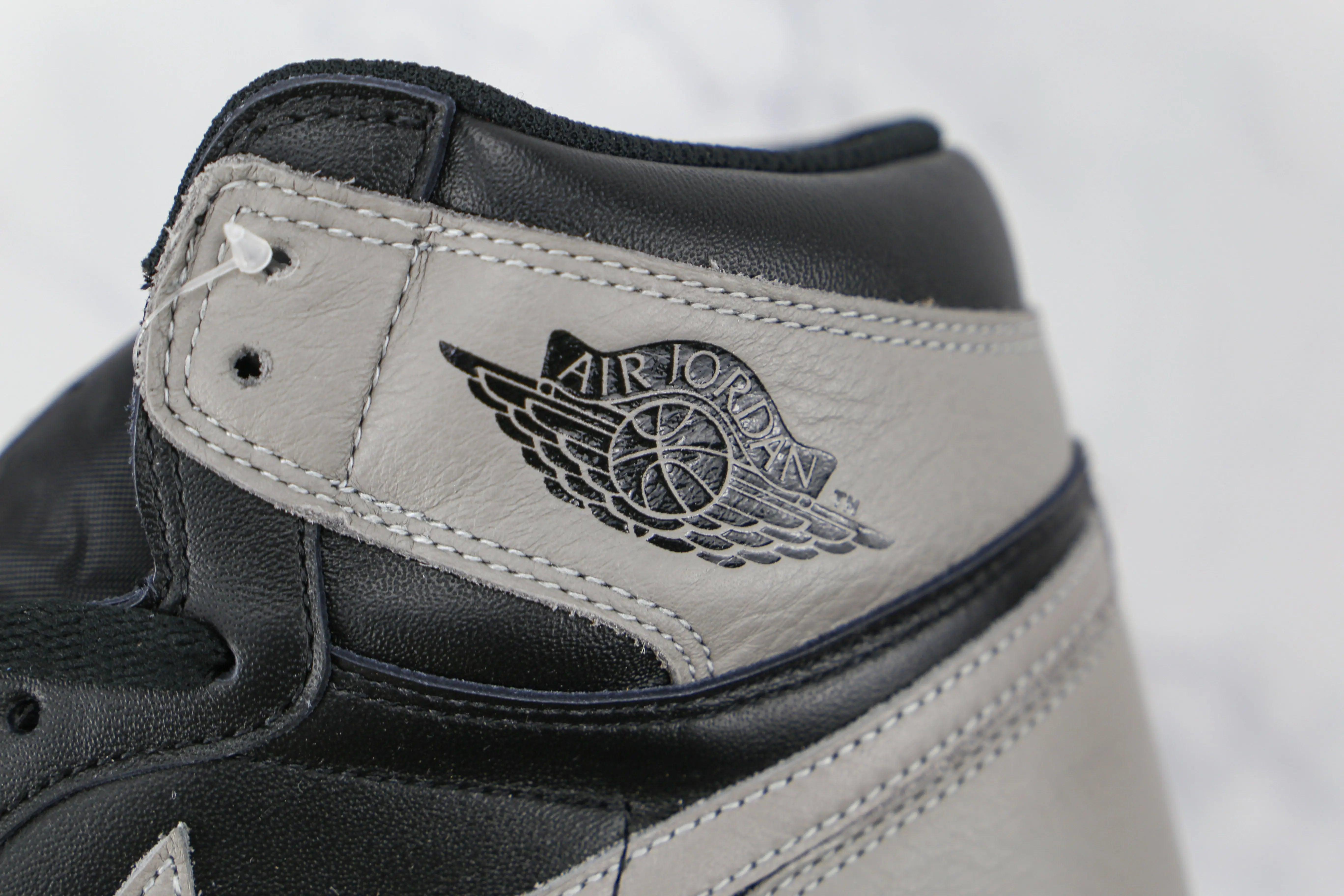 Custom Black Grey Jordan 1 High Q ( Customs And Box ), Jordan 1 Sneakers - sneakerhypesusa