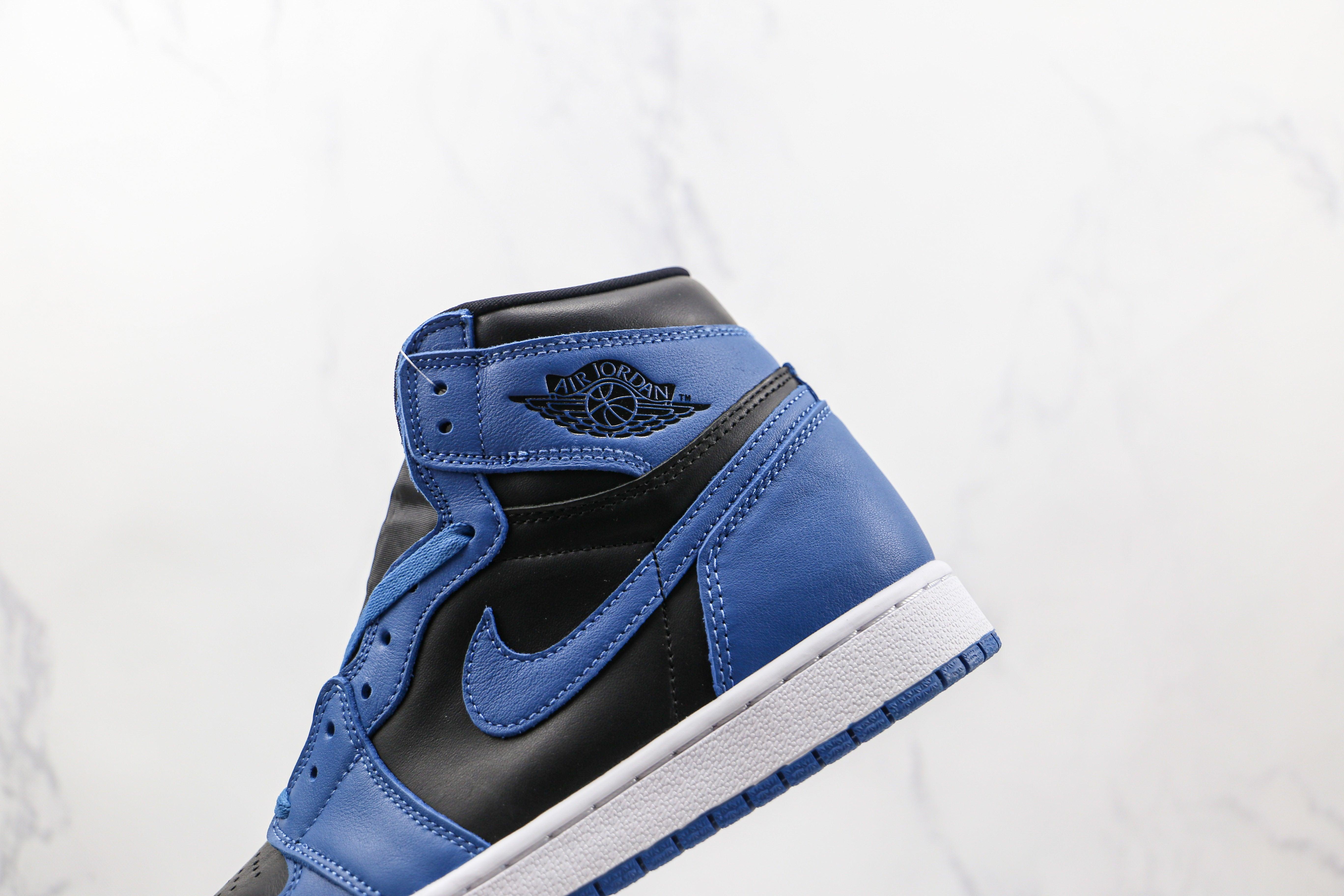 Custom Blue Black Jordan 1 High Q - sneakerhypesusa