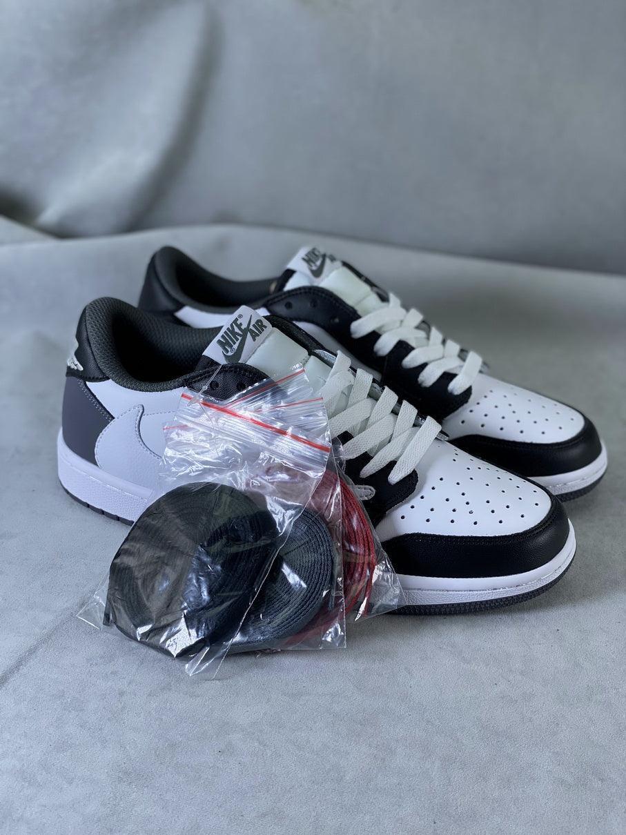 Custom Fragment x LV TS x Air Jordan 1 Low Reverse Mocha - sneakerhypesusa