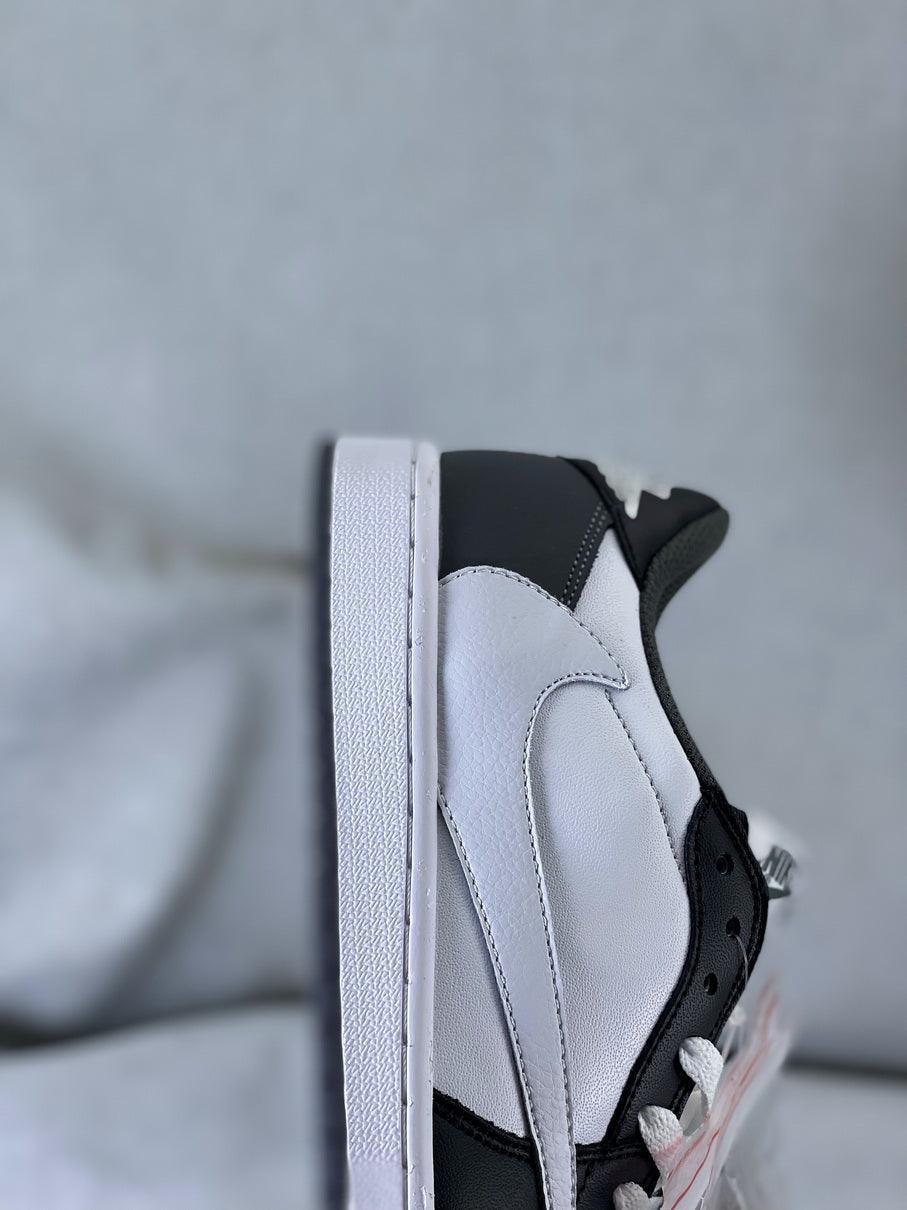 Custom Fragment x LV TS x Air Jordan 1 Low Reverse Mocha - sneakerhypesusa