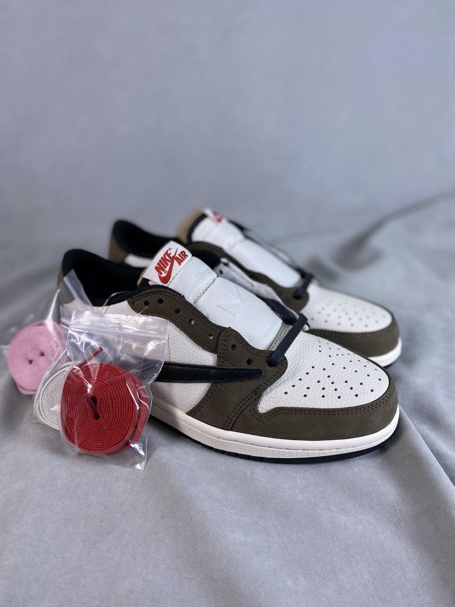 Custom Fragment x Travis Scott x Air Jordan 1 Low CQ4277-990 - sneakerhypesusa