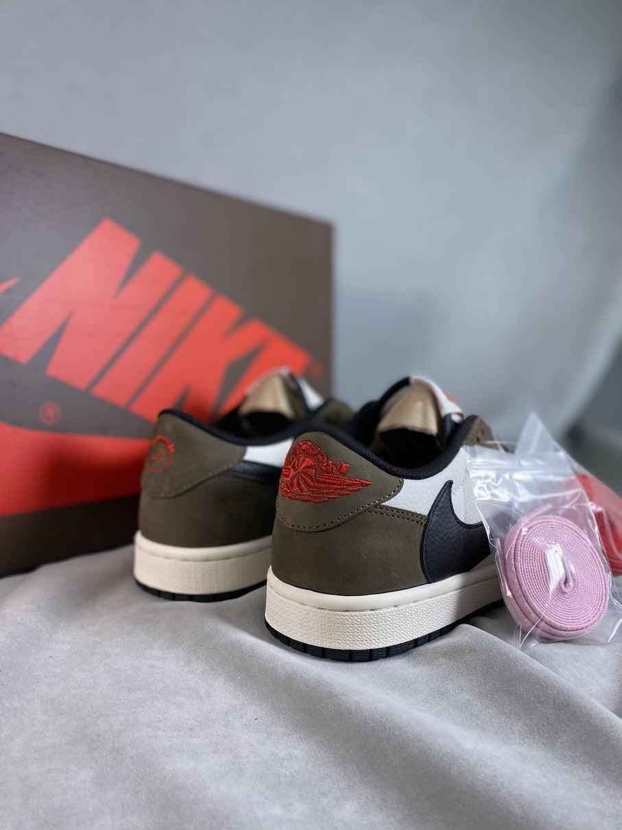Custom Fragment x Travis Scott x Air Jordan 1 Low CQ4277-990