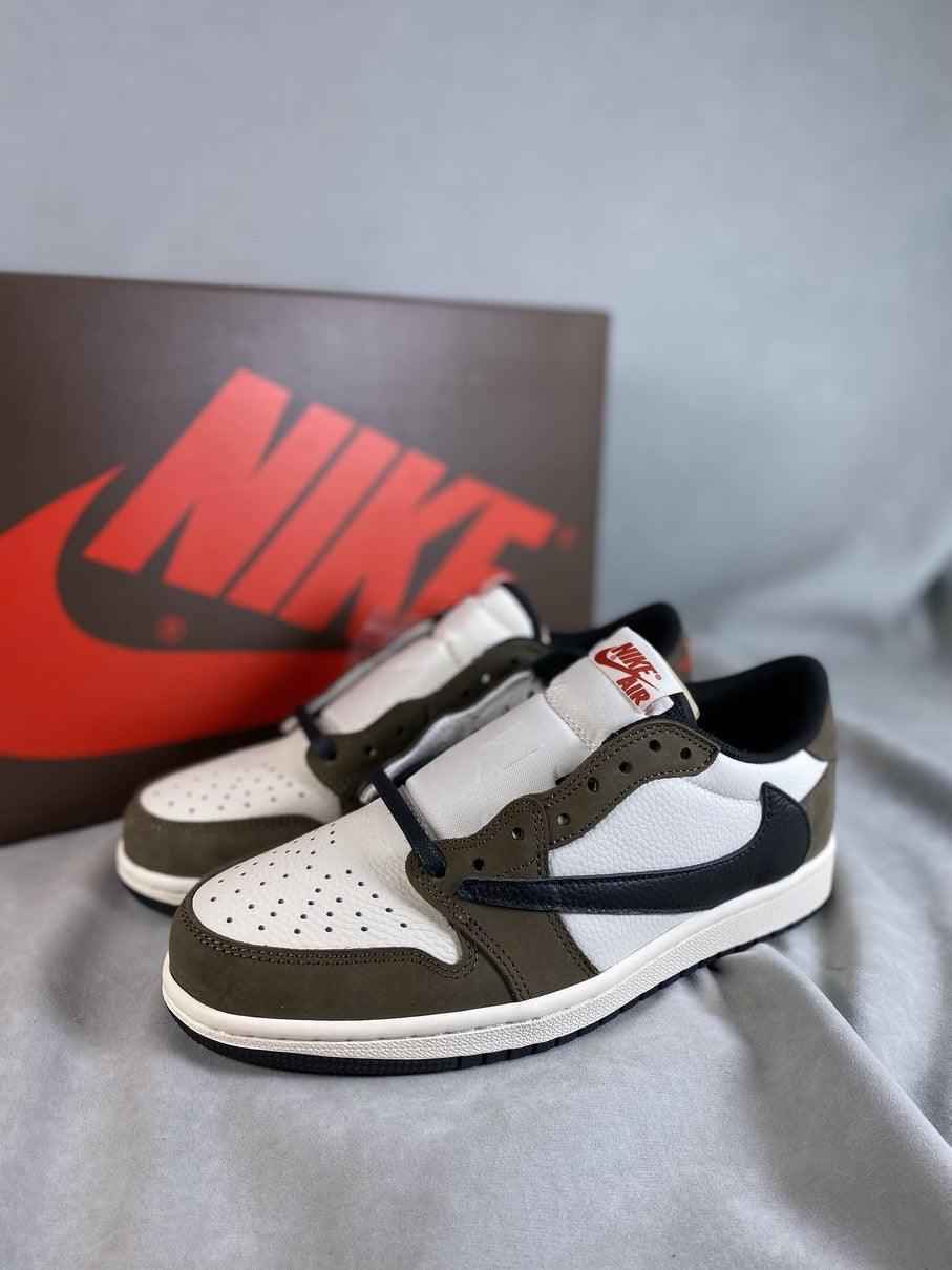 Custom Fragment x Travis Scott x Air Jordan 1 Low CQ4277-990