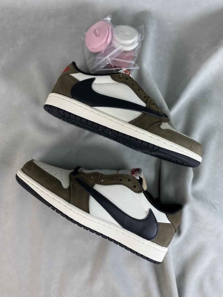Custom Fragment x Travis Scott x Air Jordan 1 Low CQ4277-990