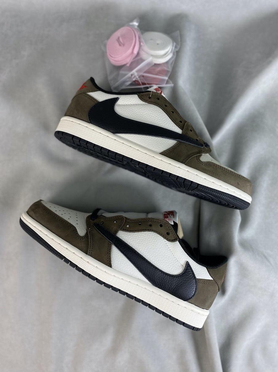 Custom Fragment x Travis Scott x Air Jordan 1 Low CQ4277-990 - sneakerhypesusa