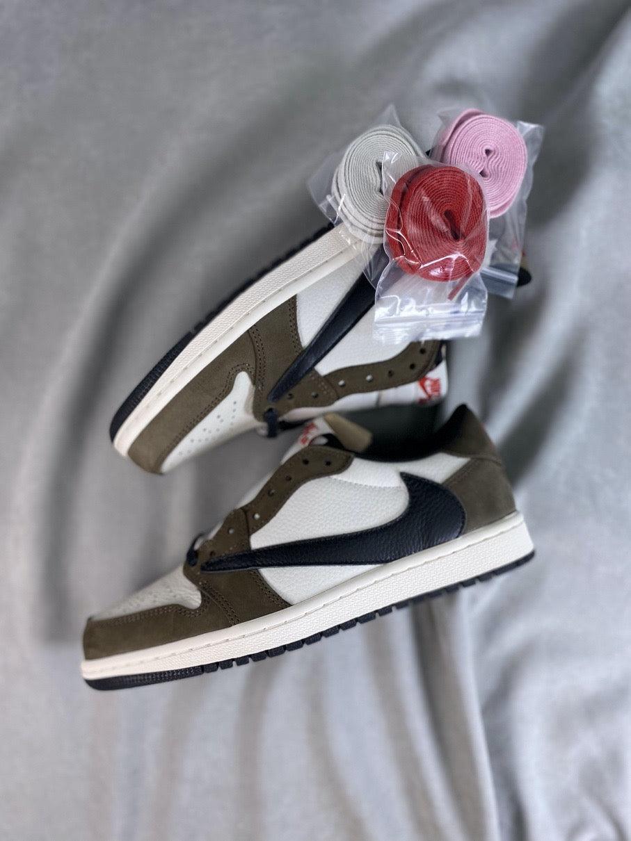 Custom Fragment x Travis Scott x Air Jordan 1 Low CQ4277-990 - sneakerhypesusa