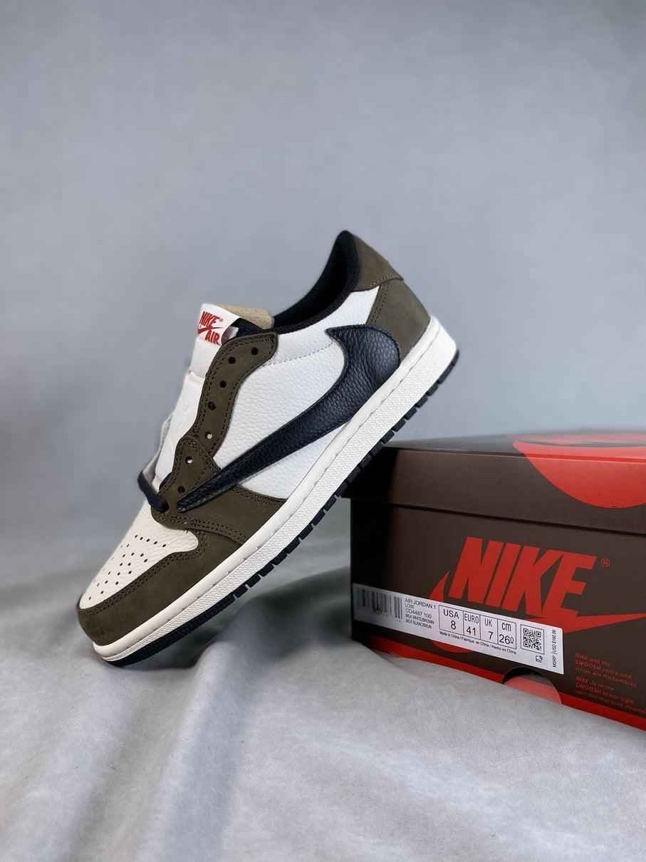 Custom Fragment x Travis Scott x Air Jordan 1 Low CQ4277-990