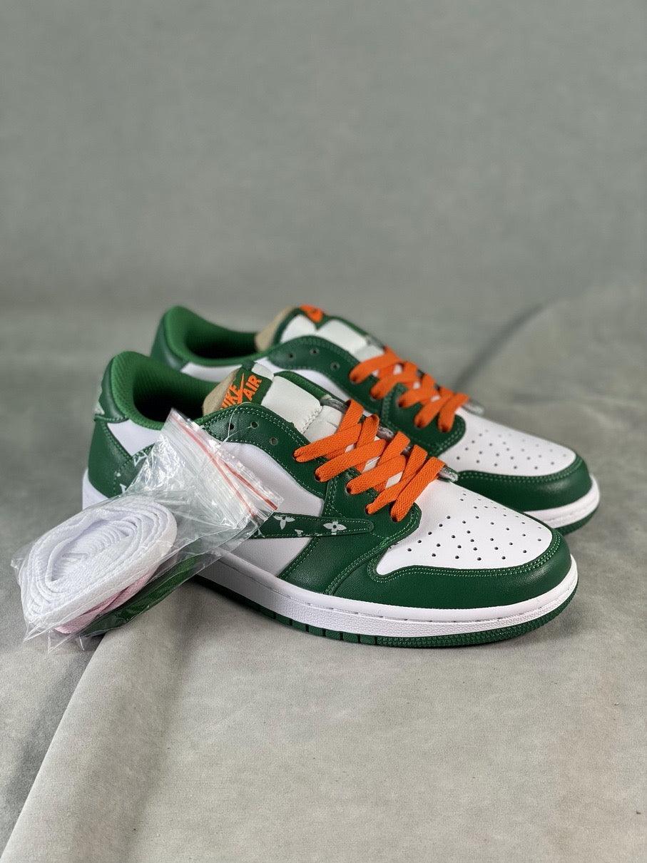 Custom Fragment x Travis Scott x Air Jordan 1 Low DM7866-885 - sneakerhypesusa