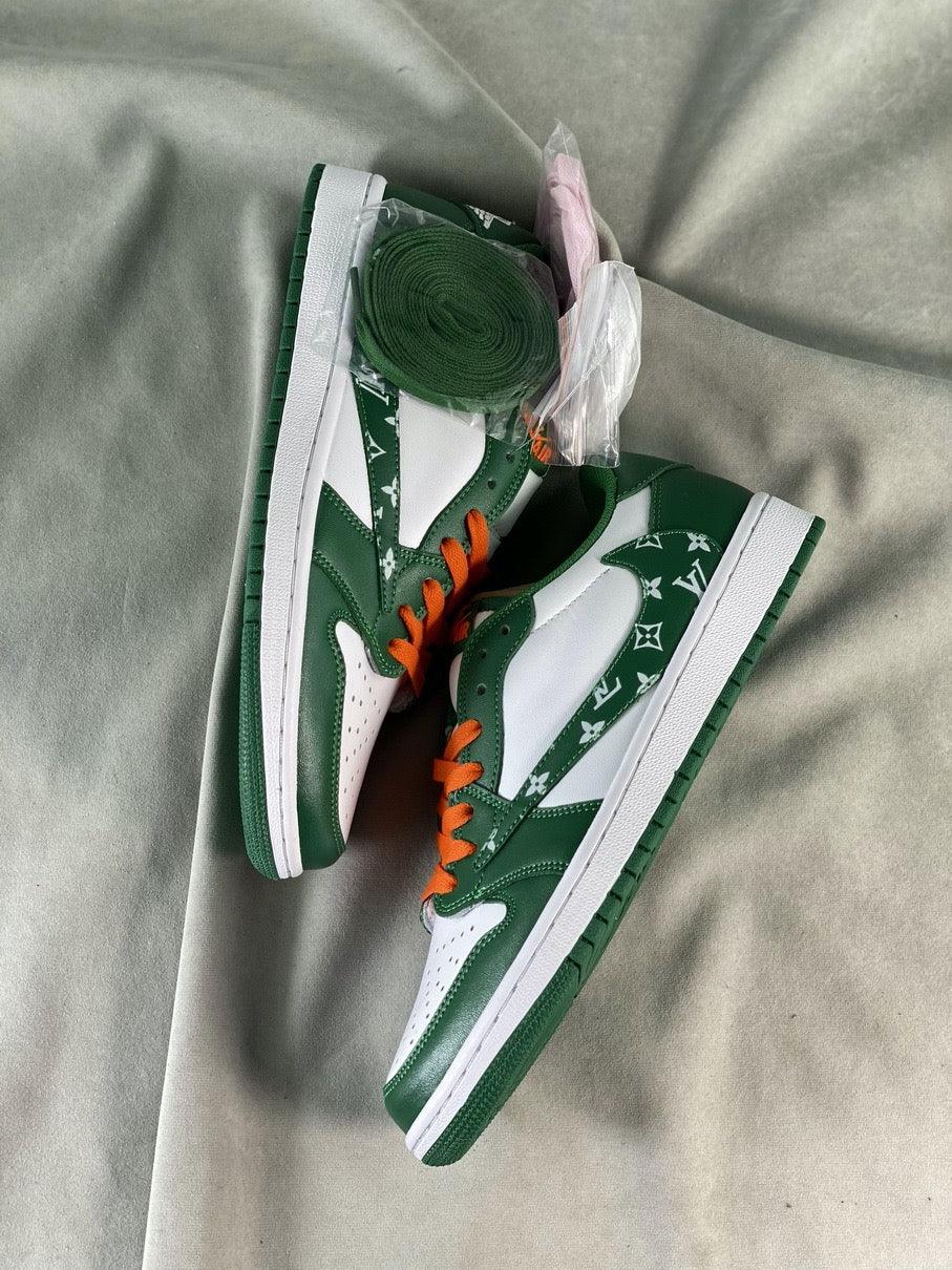 Custom Fragment x Travis Scott x Air Jordan 1 Low DM7866-885 - sneakerhypesusa