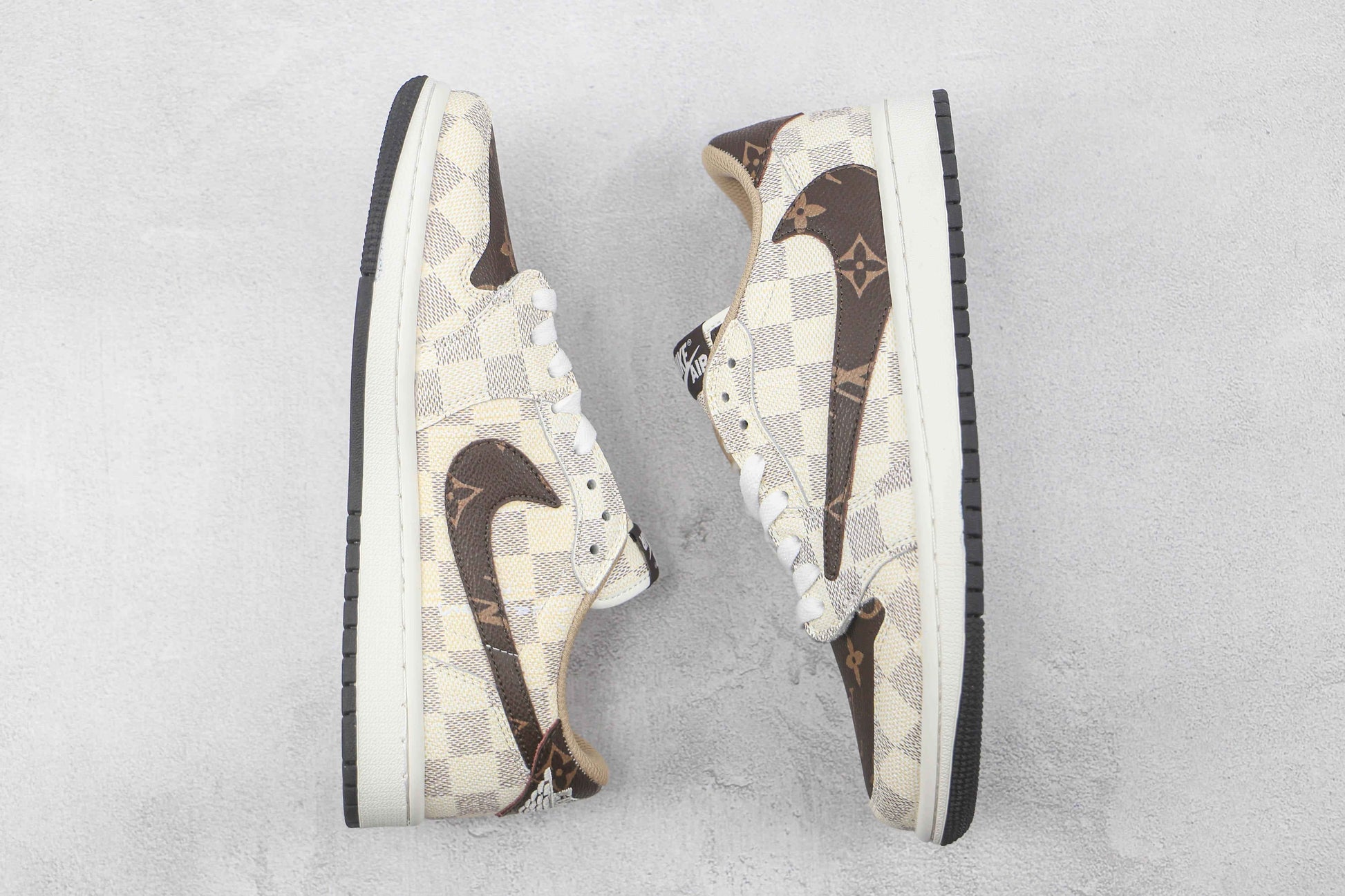 Custom Fragment x Travis Scott x Air Jordan 1 Low LV