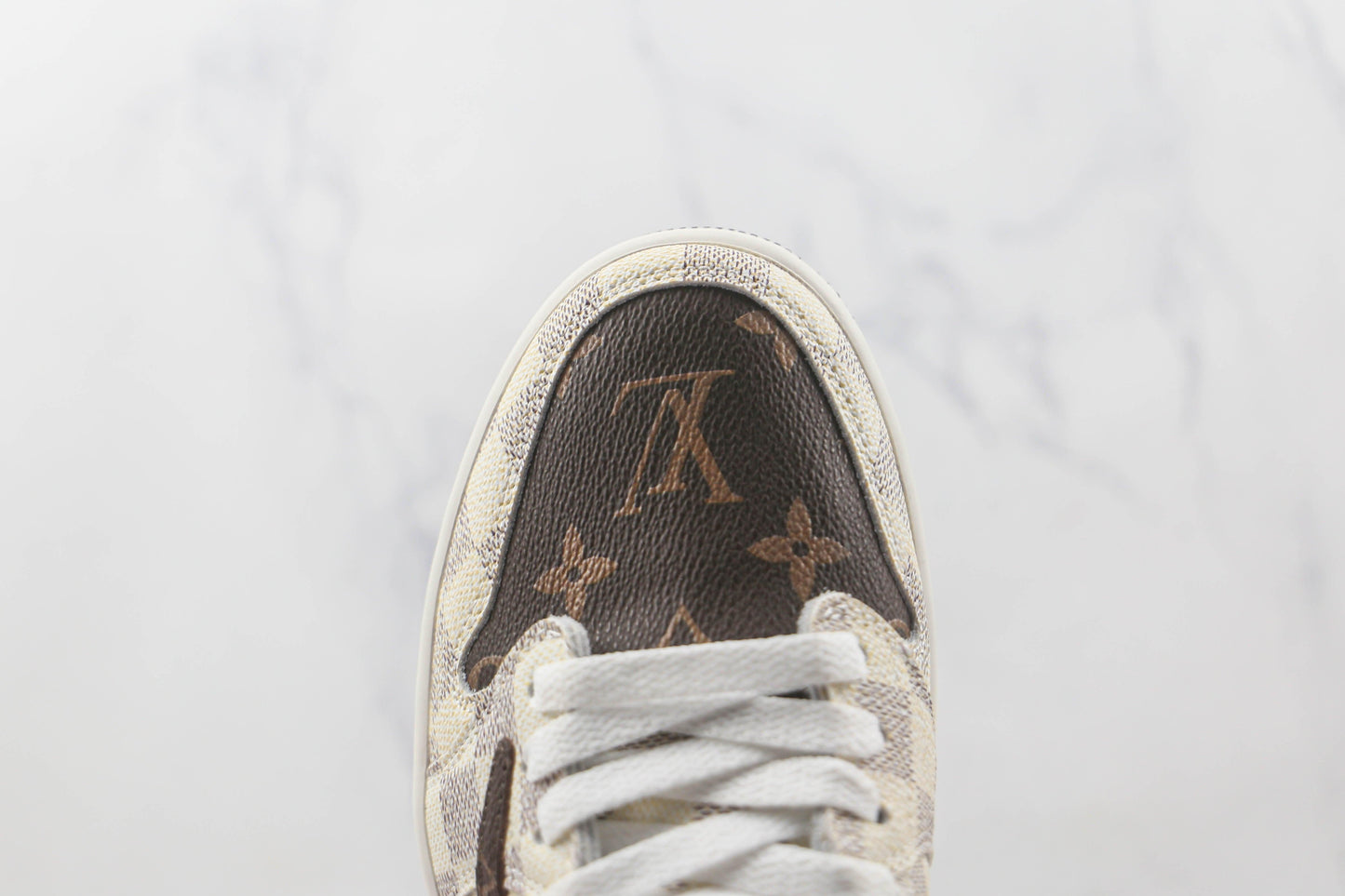 Custom Fragment x Travis Scott x Air Jordan 1 Low Monogram