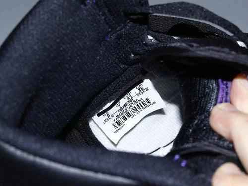 Custom Jordan 1 High Q AJ1 Purple Toe Sneakerhypes