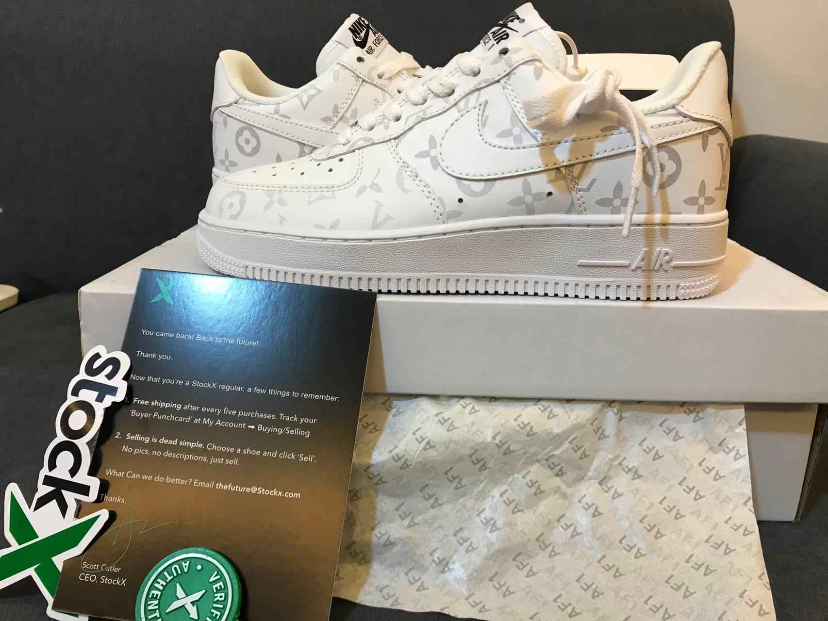 Custom LV Air Force 1 Heat Sensing CW2288 121