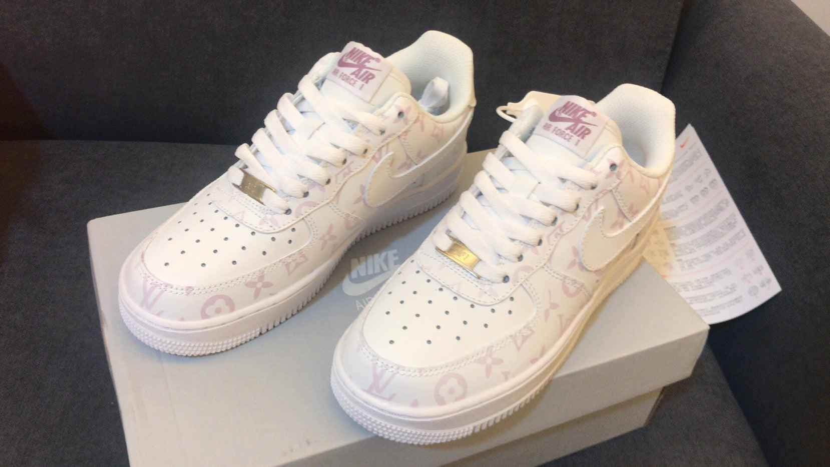 Custom LV Air Force 1 Heat Sensing CW2288 121