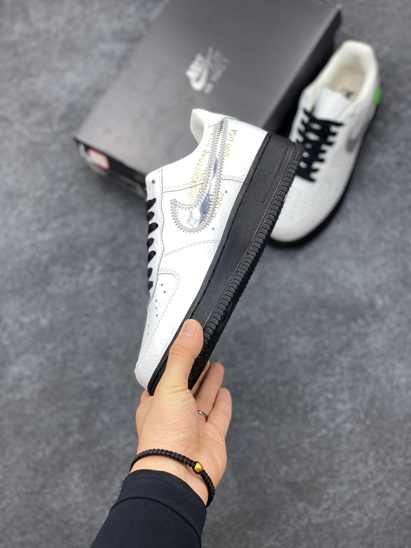 Custom LV x Off-wht x NK Air Force 1 1A9V9A - sneakerhypesusa