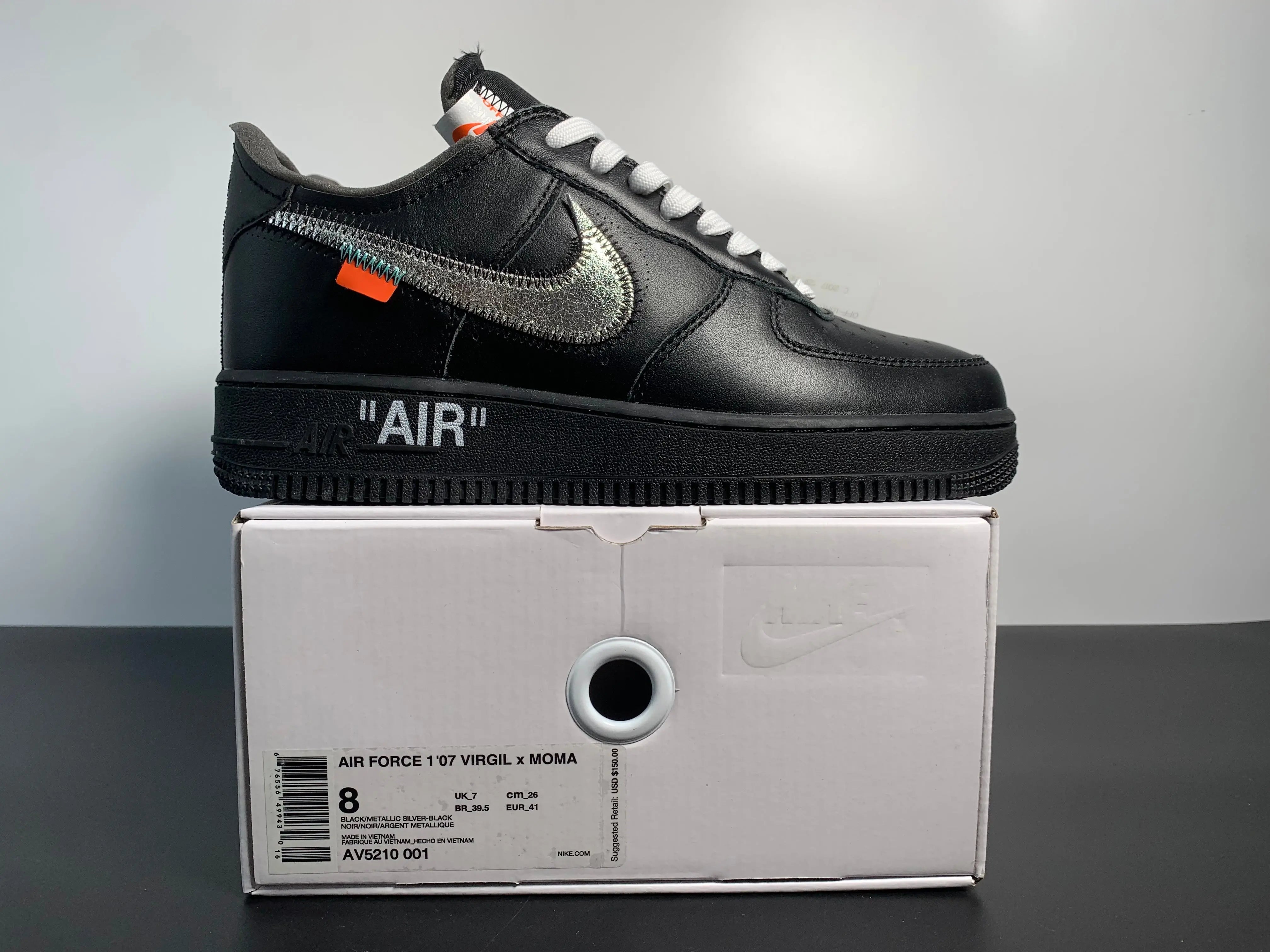 Custom OFF White X Air Force 1 ’07 Low MOMA Sneakerhill