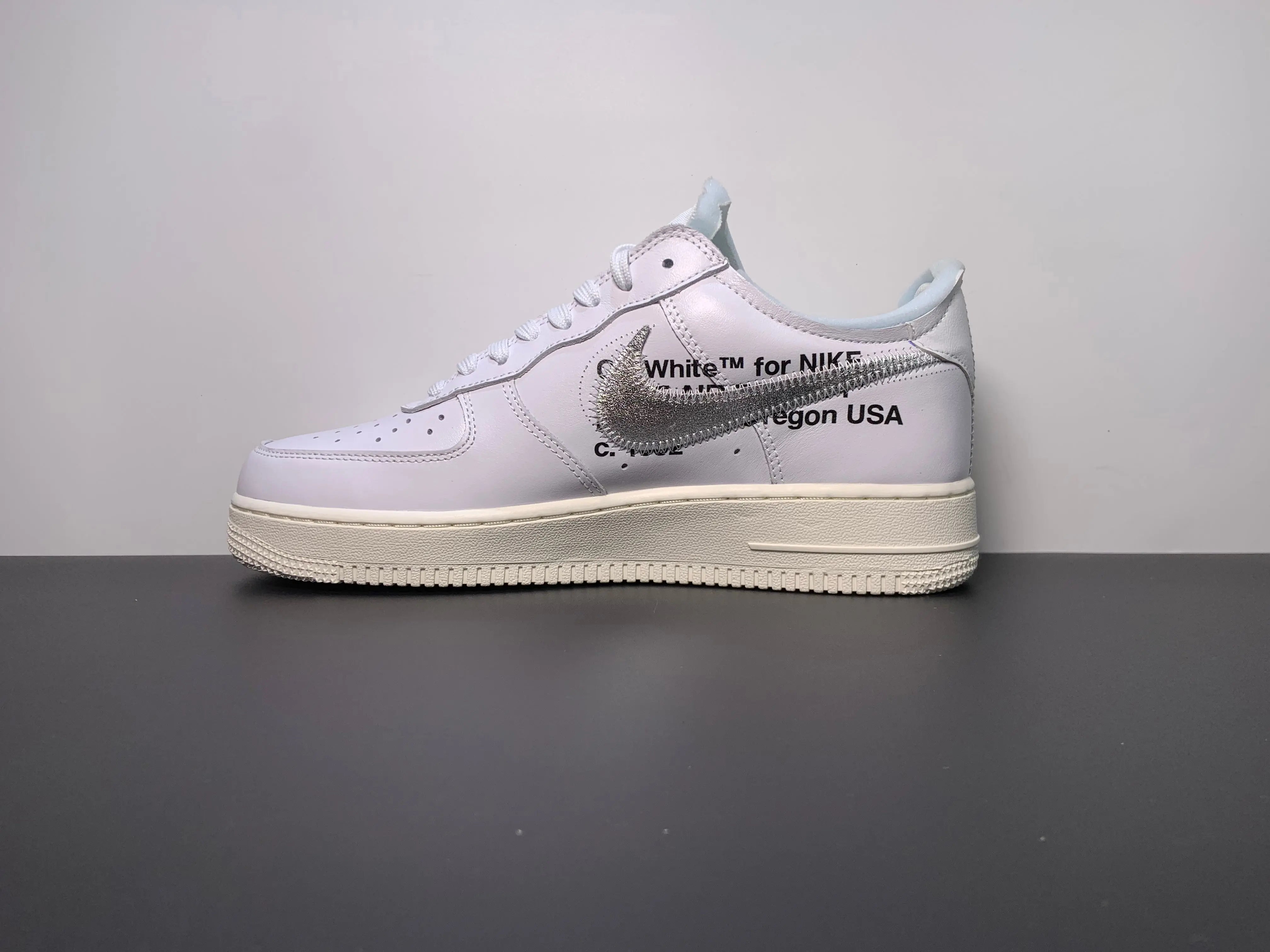 Custom Off White x Nike Air Force 1 Low AO4297-100 Sneakerhill