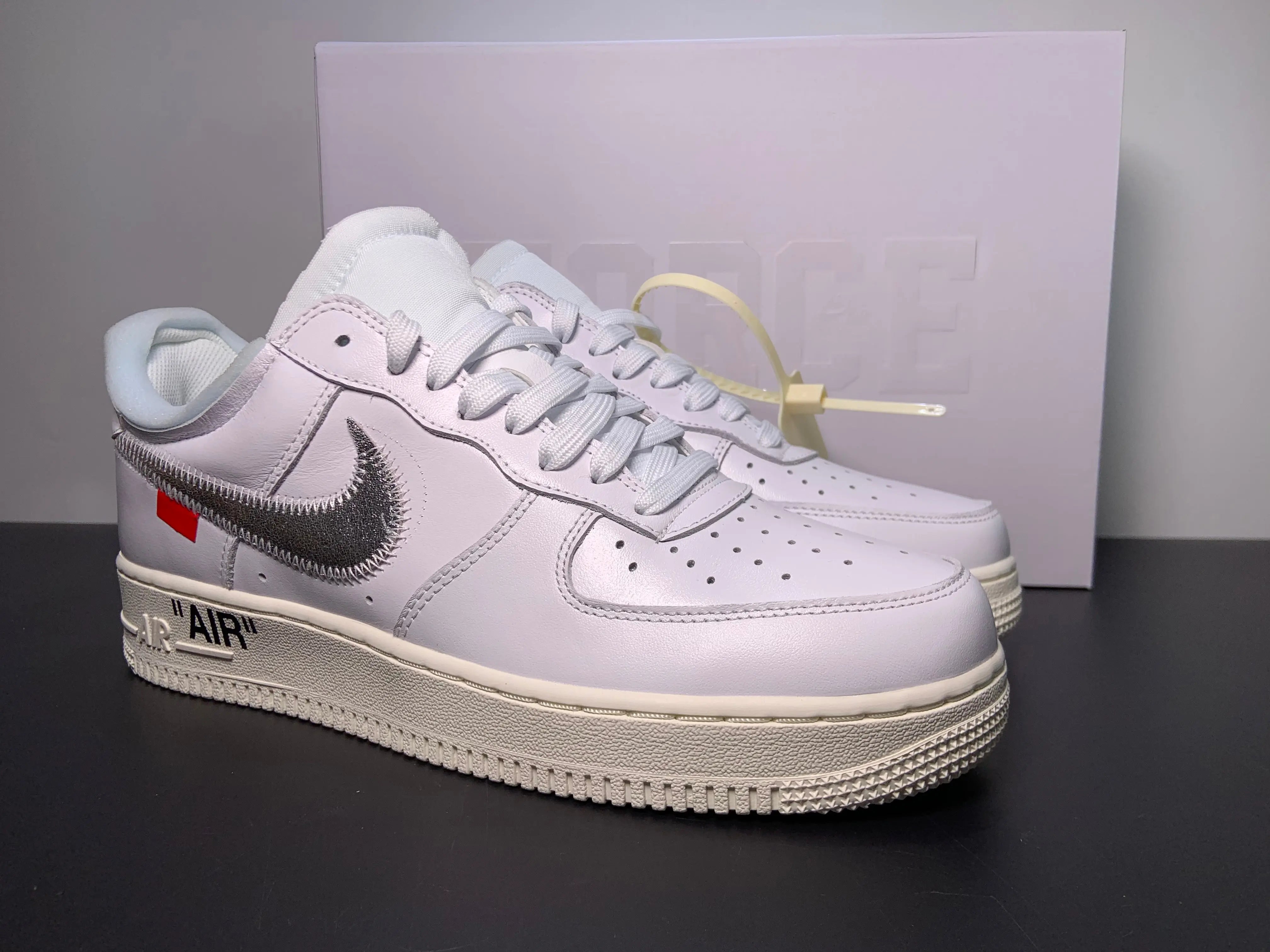 Custom Off White x Nike Air Force 1 Low AO4297-100 Sneakerhill