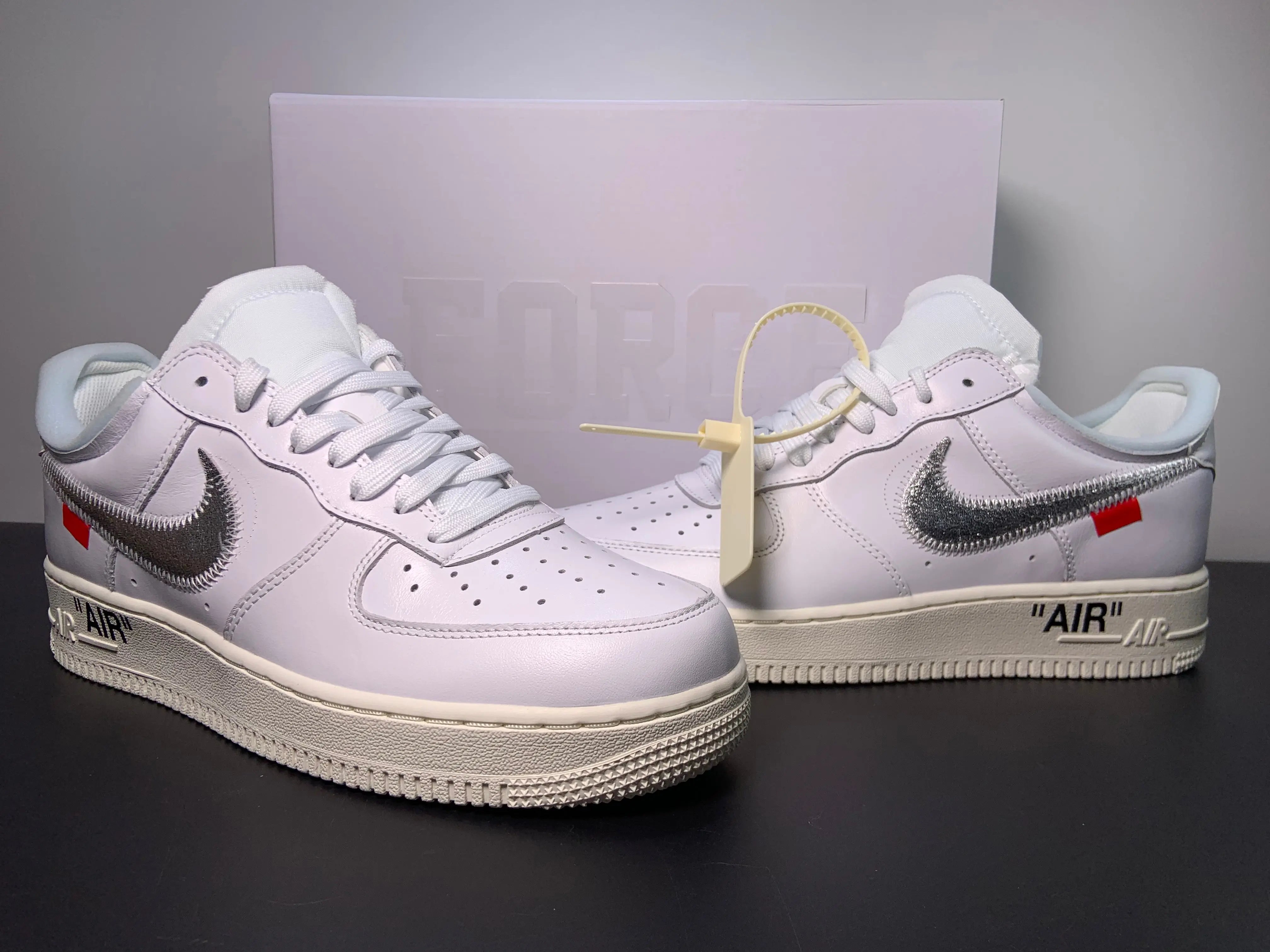 Custom Off White x Nike Air Force 1 Low AO4297-100 Sneakerhill