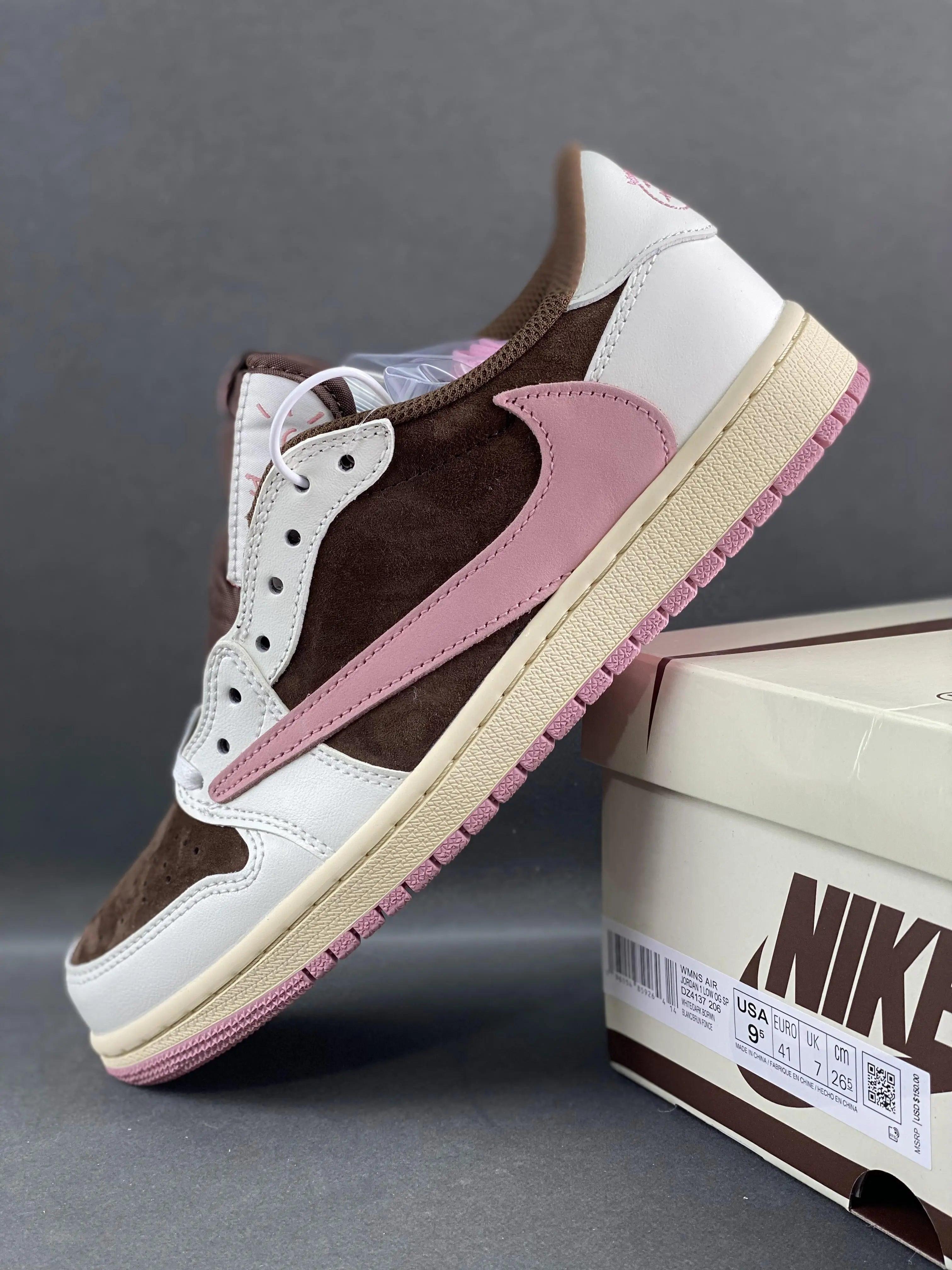 Custom Travis Scott x Air Jordan 1 Low DX4131-206 sneakerland