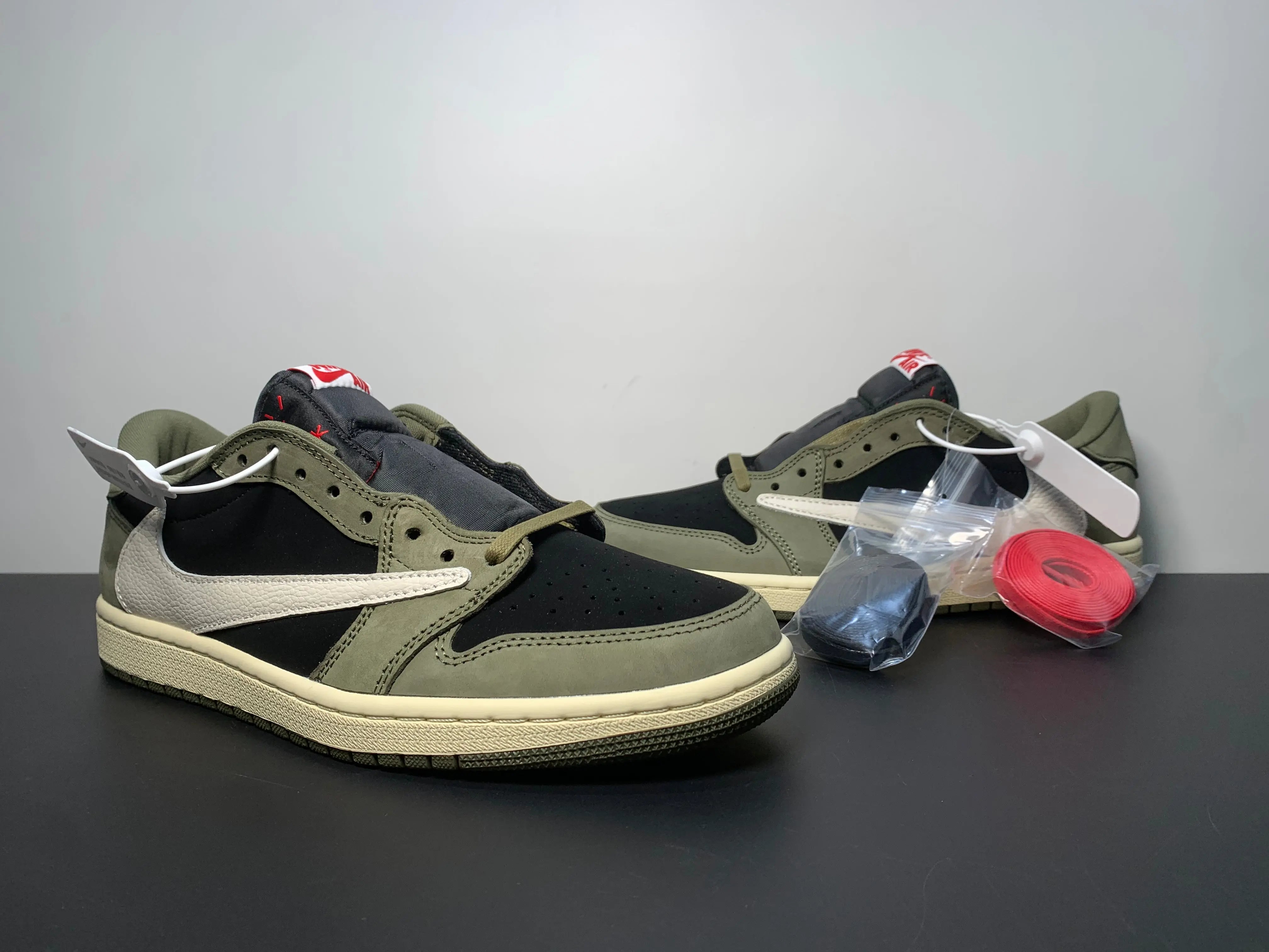 Custom Travis Scott x Air Jordan 1 Low Golf TS DM7866-00 Sneakerhill