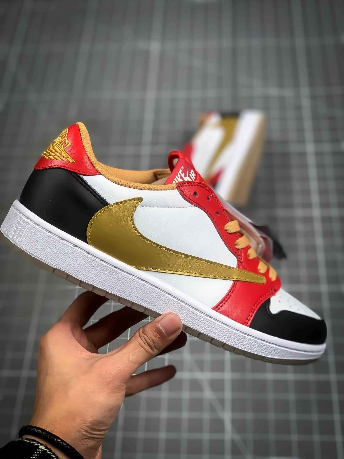Custom Travis Scott x Air Jordan 1 Reverse Mocha