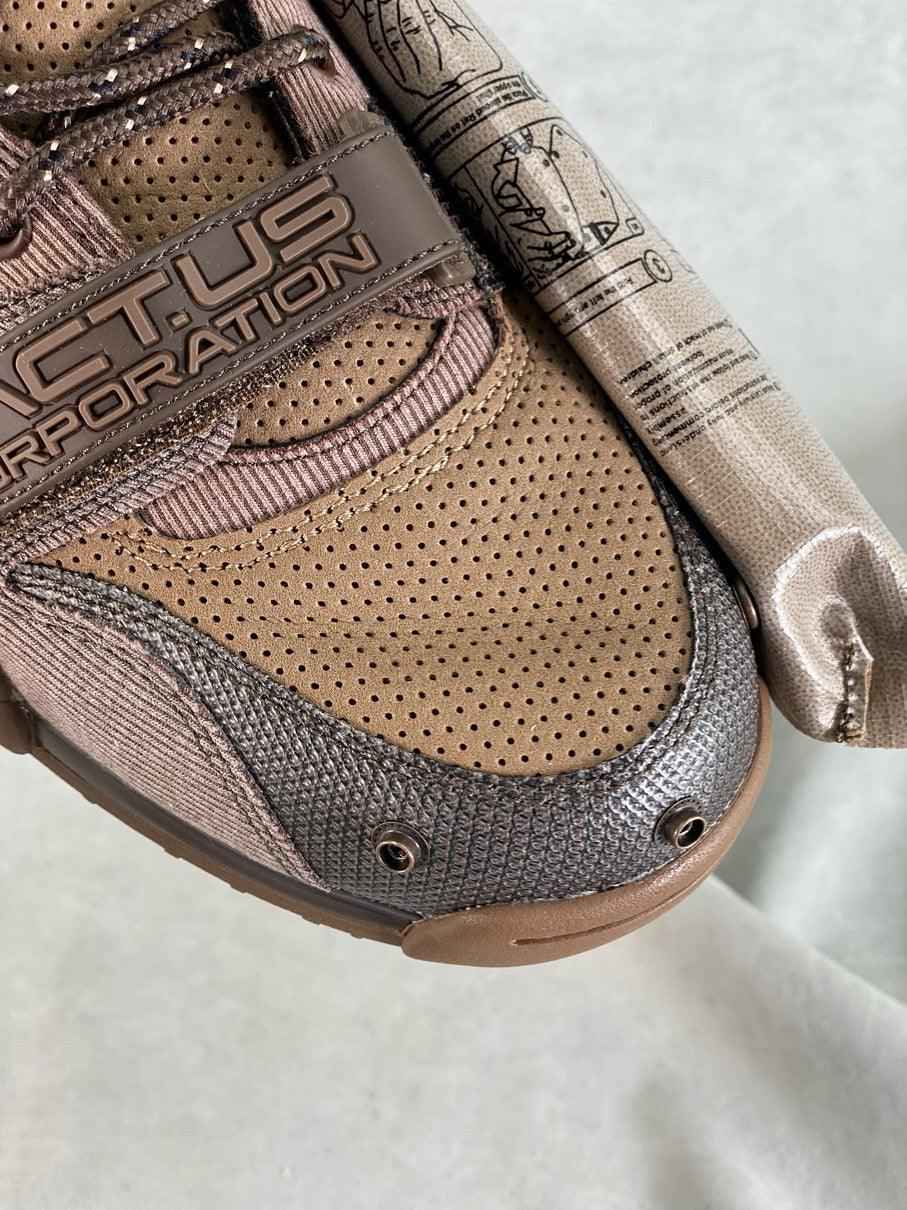 Custom Travis Scott x Air Trainer 1 Wheat DR7515-200
