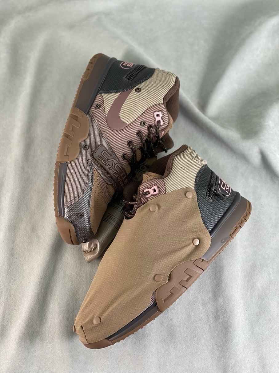 Custom Travis Scott x Air Trainer 1 Wheat DR7515-200