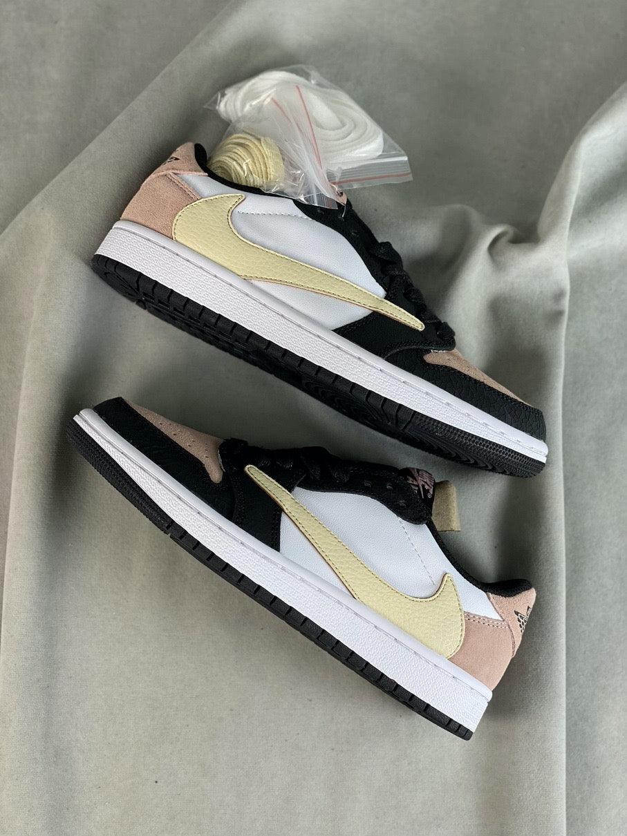 Custom Travis Scott x Fragment x Air Jordan 1 Low CQ4277-995 - sneakerhypesusa