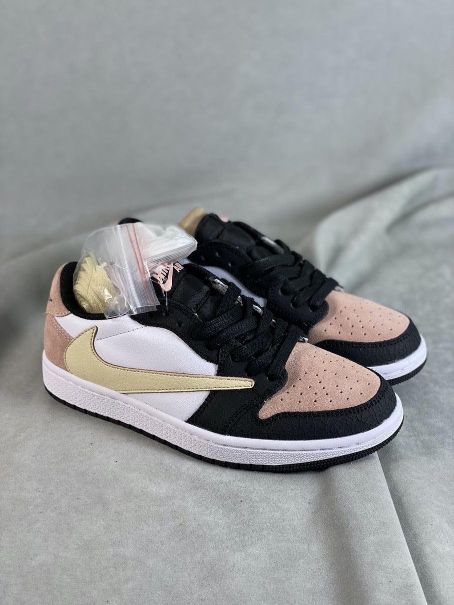 Custom Travis Scott x Fragment x Air Jordan 1 Low CQ4277-995 - sneakerhypesusa