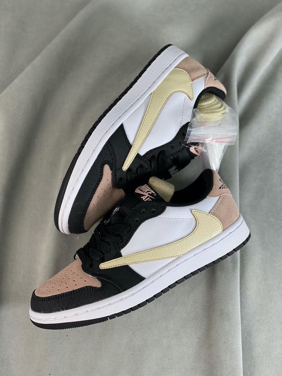 Custom Travis Scott x Fragment x Air Jordan 1 Low CQ4277-995 - sneakerhypesusa