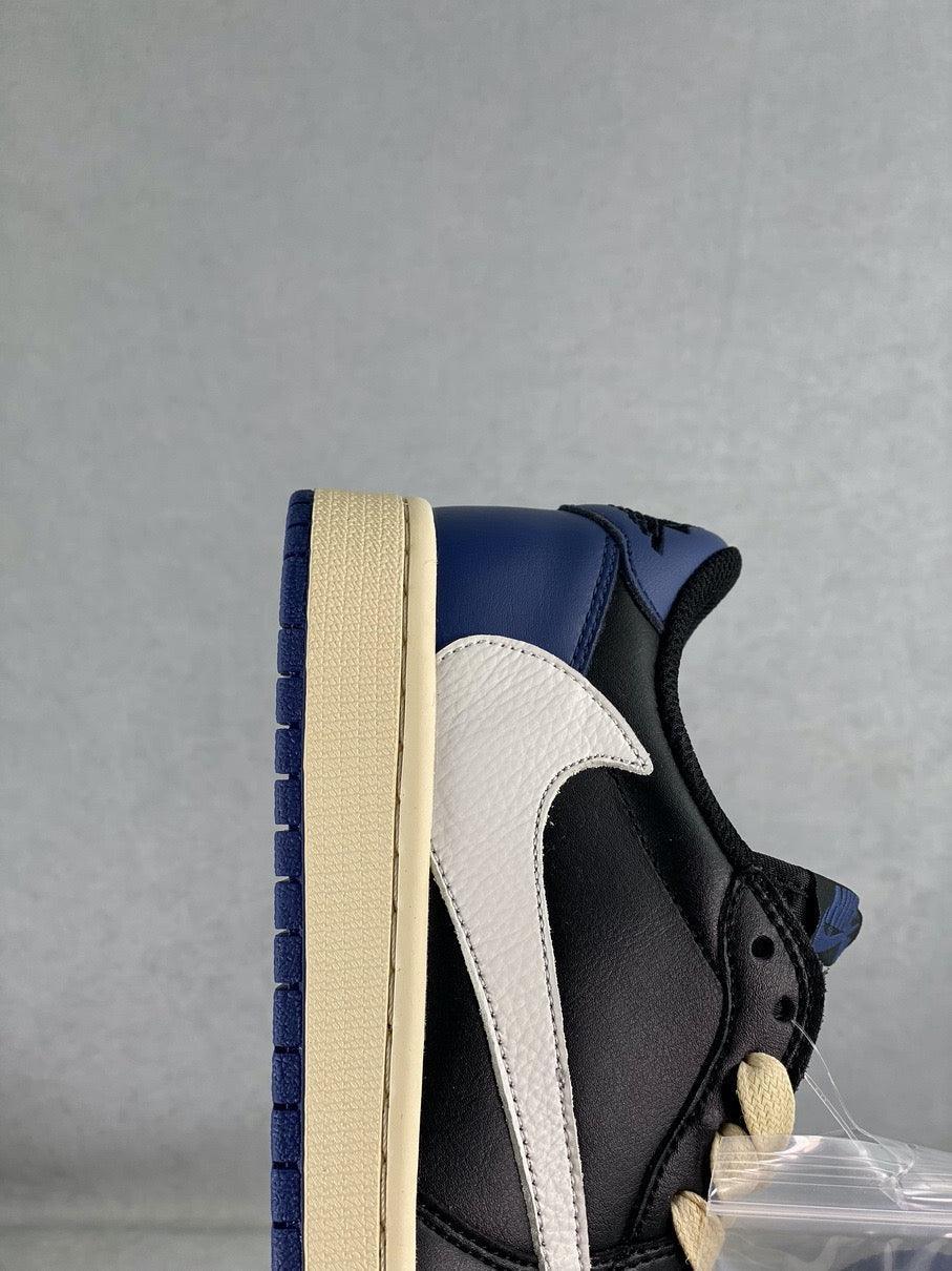 Custom Travis Scott x Fragment x Air Jordan 1 Low DM7866-001 - sneakerhypesusa