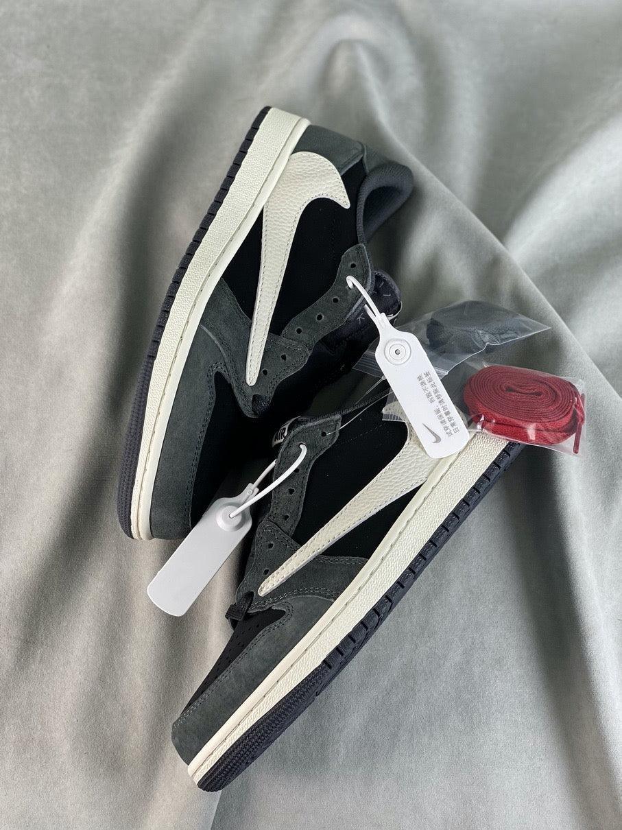 Custom Travis Scott x Fragment x Air Jordan 1 Low DM7866-001 - sneakerhypesusa