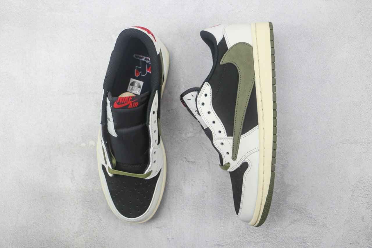Custom Travis Scott x Fragment x Air Jordan 1 Low DZ4137 106