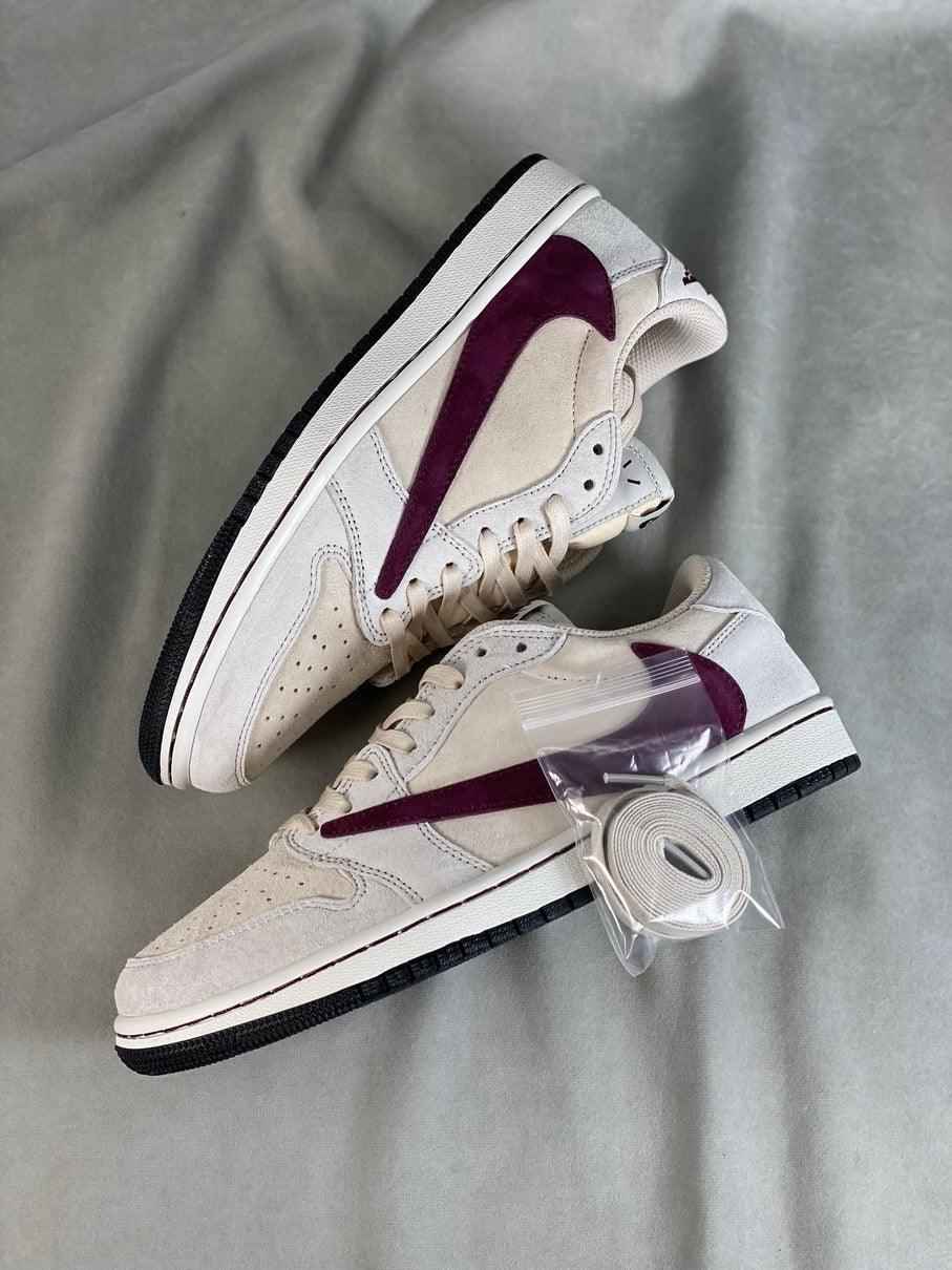 Custom Travis Scott x Fragment x Air Jordan 1 Low OG DM7866-888