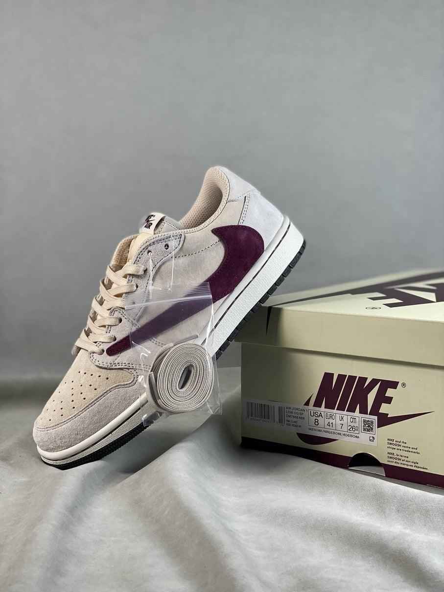 Custom Travis Scott x Fragment x Air Jordan 1 Low OG DM7866-888