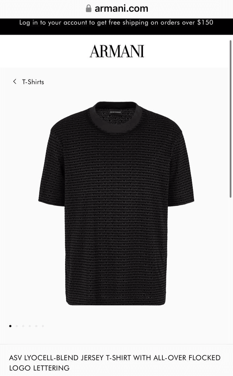 Sneakerhill - Emporio Armani T-Shirt 001