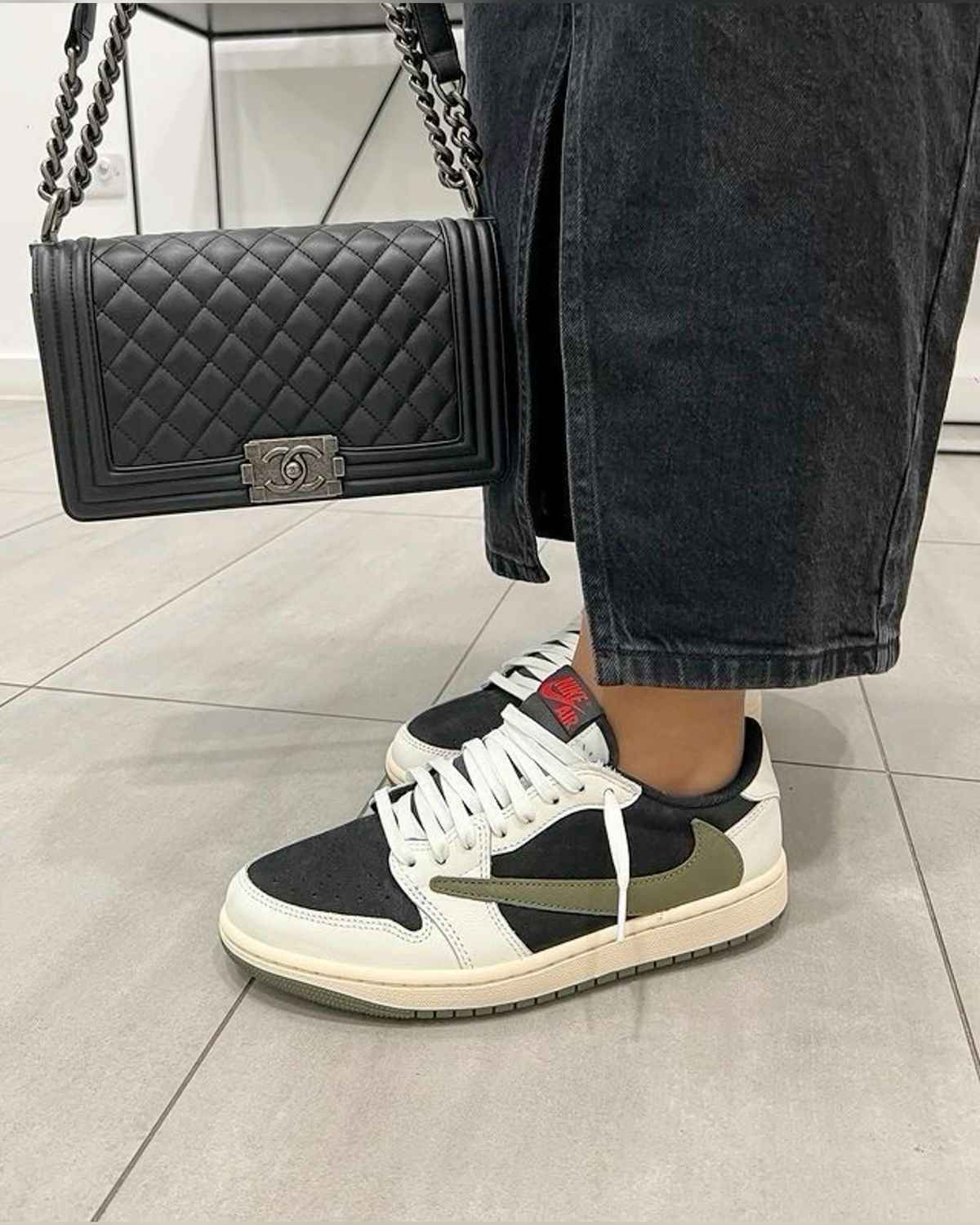 Custom Travis Scott x Fragment x Air Jordan 1 Low DZ4137 106