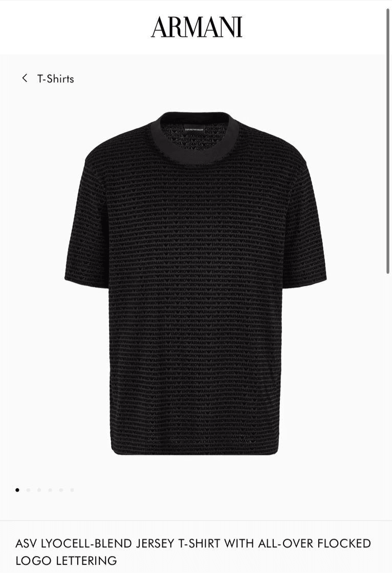 Tntwear® - Emporio Armani T-Shirt 001