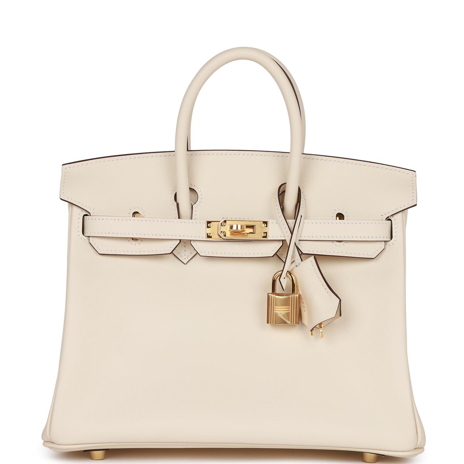 HRMS Birkin 25 Nata Swift Gold Hardware Kilta bags