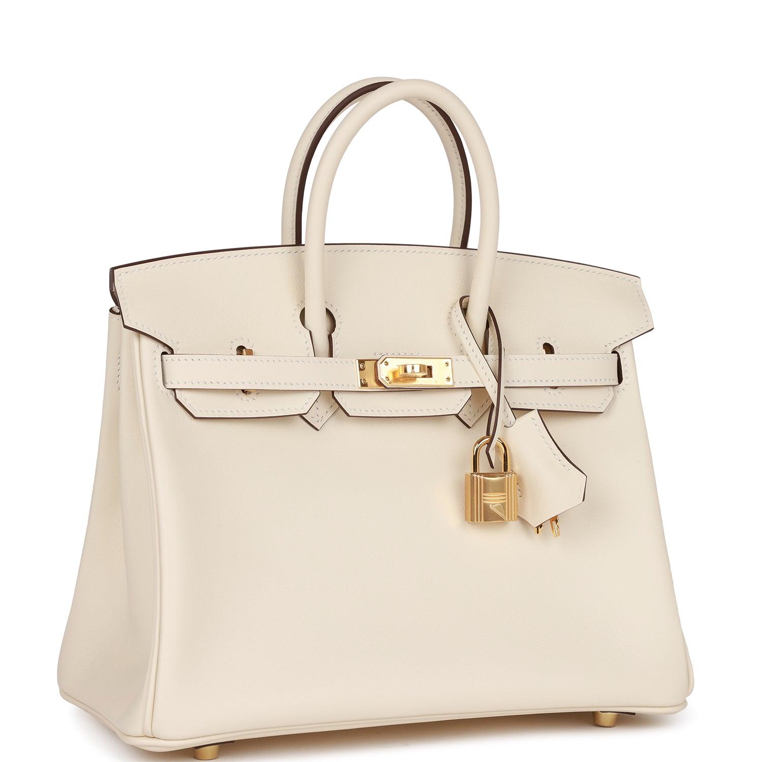 HRMS Birkin 25 Nata Swift Gold Hardware Kilta bags